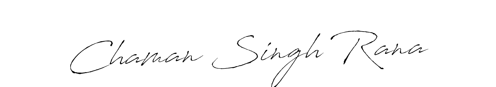 Chaman Singh Rana stylish signature style. Best Handwritten Sign (Antro_Vectra) for my name. Handwritten Signature Collection Ideas for my name Chaman Singh Rana. Chaman Singh Rana signature style 6 images and pictures png