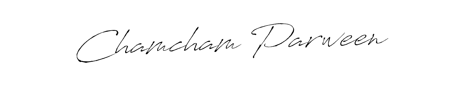 You can use this online signature creator to create a handwritten signature for the name Chamcham Parween. This is the best online autograph maker. Chamcham Parween signature style 6 images and pictures png