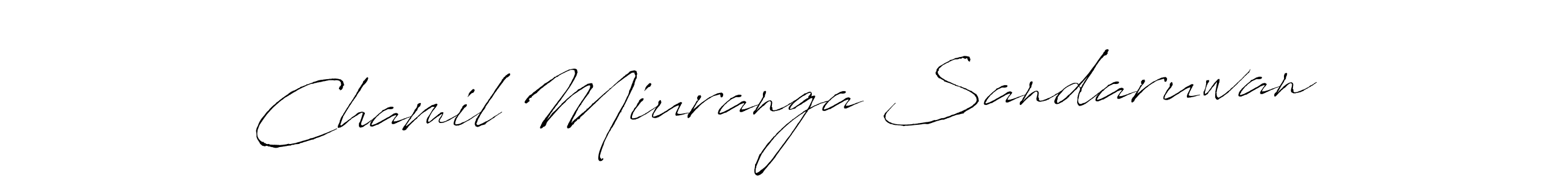 Similarly Antro_Vectra is the best handwritten signature design. Signature creator online .You can use it as an online autograph creator for name Chamil Miuranga Sandaruwan. Chamil Miuranga Sandaruwan signature style 6 images and pictures png