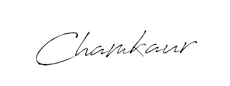 Chamkaur stylish signature style. Best Handwritten Sign (Antro_Vectra) for my name. Handwritten Signature Collection Ideas for my name Chamkaur. Chamkaur signature style 6 images and pictures png