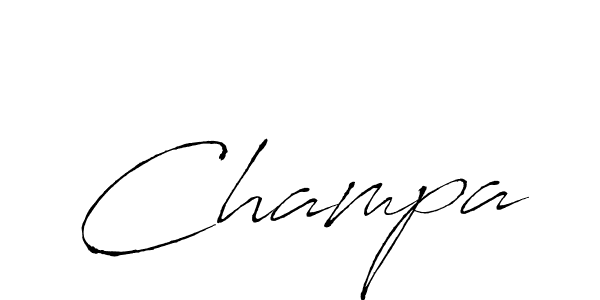 The best way (Antro_Vectra) to make a short signature is to pick only two or three words in your name. The name Champa include a total of six letters. For converting this name. Champa signature style 6 images and pictures png