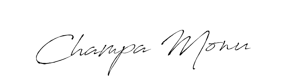 Once you've used our free online signature maker to create your best signature Antro_Vectra style, it's time to enjoy all of the benefits that Champa Monu name signing documents. Champa Monu signature style 6 images and pictures png