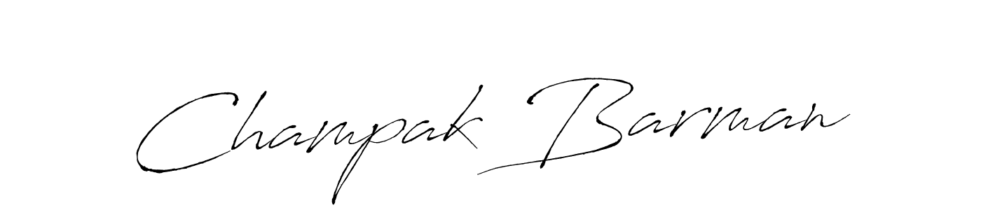 Use a signature maker to create a handwritten signature online. With this signature software, you can design (Antro_Vectra) your own signature for name Champak Barman. Champak Barman signature style 6 images and pictures png