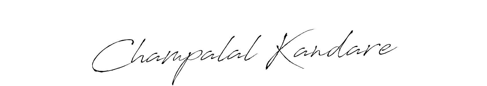 How to Draw Champalal Kandare signature style? Antro_Vectra is a latest design signature styles for name Champalal Kandare. Champalal Kandare signature style 6 images and pictures png