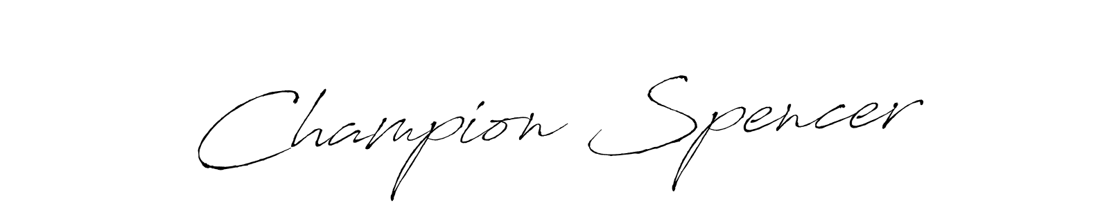 Best and Professional Signature Style for Champion Spencer. Antro_Vectra Best Signature Style Collection. Champion Spencer signature style 6 images and pictures png