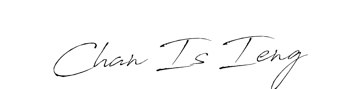 Create a beautiful signature design for name Chan Is Ieng. With this signature (Antro_Vectra) fonts, you can make a handwritten signature for free. Chan Is Ieng signature style 6 images and pictures png