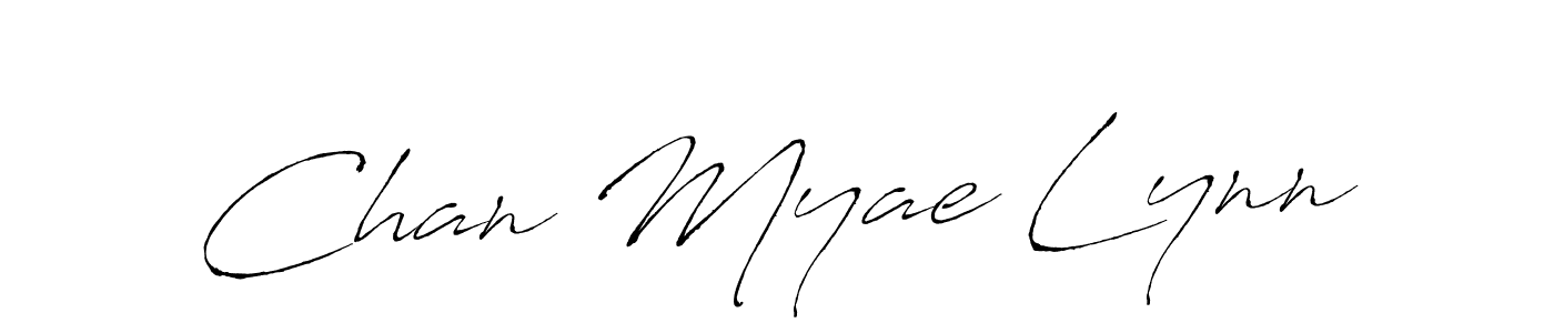 Antro_Vectra is a professional signature style that is perfect for those who want to add a touch of class to their signature. It is also a great choice for those who want to make their signature more unique. Get Chan Myae Lynn name to fancy signature for free. Chan Myae Lynn signature style 6 images and pictures png