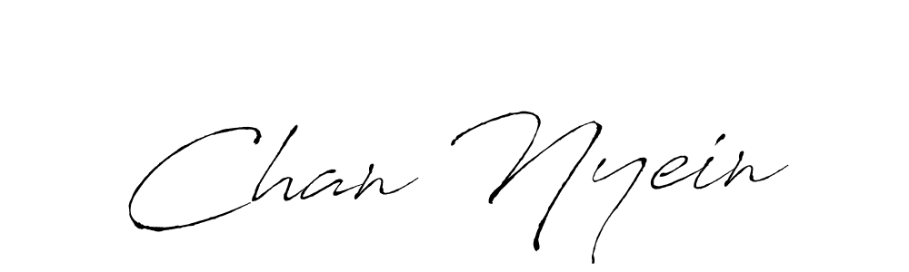 Create a beautiful signature design for name Chan Nyein. With this signature (Antro_Vectra) fonts, you can make a handwritten signature for free. Chan Nyein signature style 6 images and pictures png