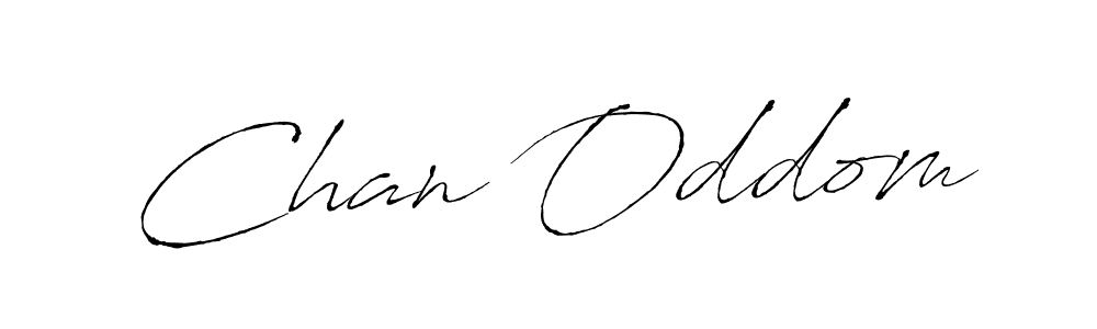 Create a beautiful signature design for name Chan Oddom. With this signature (Antro_Vectra) fonts, you can make a handwritten signature for free. Chan Oddom signature style 6 images and pictures png