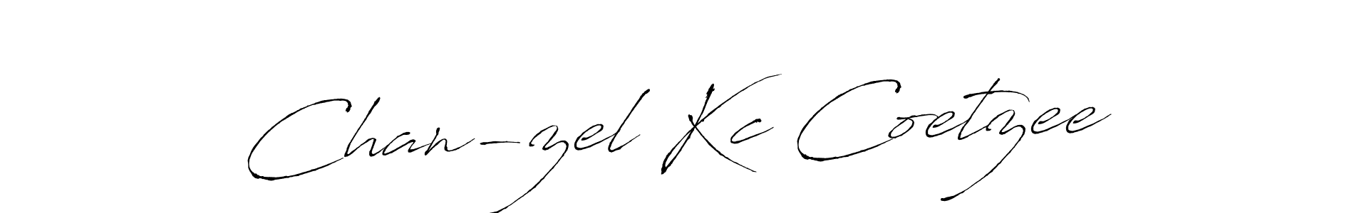 Design your own signature with our free online signature maker. With this signature software, you can create a handwritten (Antro_Vectra) signature for name Chan-zel Kc Coetzee. Chan-zel Kc Coetzee signature style 6 images and pictures png