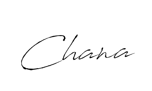 How to make Chana signature? Antro_Vectra is a professional autograph style. Create handwritten signature for Chana name. Chana signature style 6 images and pictures png