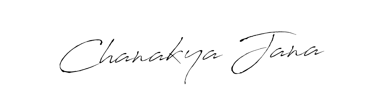 The best way (Antro_Vectra) to make a short signature is to pick only two or three words in your name. The name Chanakya Jana include a total of six letters. For converting this name. Chanakya Jana signature style 6 images and pictures png