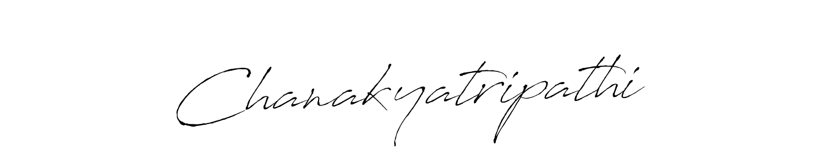 How to make Chanakyatripathi name signature. Use Antro_Vectra style for creating short signs online. This is the latest handwritten sign. Chanakyatripathi signature style 6 images and pictures png