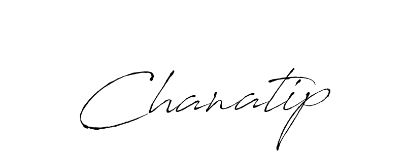 Design your own signature with our free online signature maker. With this signature software, you can create a handwritten (Antro_Vectra) signature for name Chanatip. Chanatip signature style 6 images and pictures png