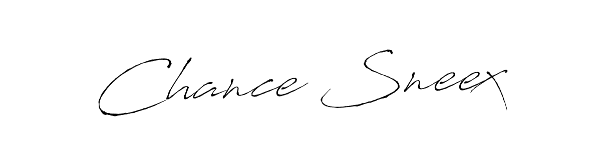 Create a beautiful signature design for name Chance Sneex. With this signature (Antro_Vectra) fonts, you can make a handwritten signature for free. Chance Sneex signature style 6 images and pictures png