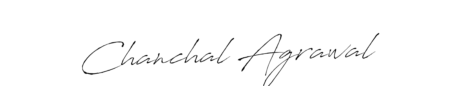 Use a signature maker to create a handwritten signature online. With this signature software, you can design (Antro_Vectra) your own signature for name Chanchal Agrawal. Chanchal Agrawal signature style 6 images and pictures png