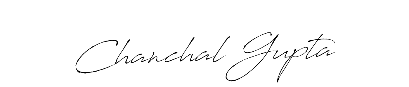 Also we have Chanchal Gupta name is the best signature style. Create professional handwritten signature collection using Antro_Vectra autograph style. Chanchal Gupta signature style 6 images and pictures png