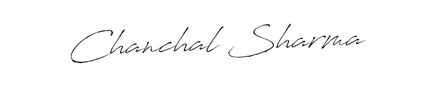 The best way (Antro_Vectra) to make a short signature is to pick only two or three words in your name. The name Chanchal Sharma include a total of six letters. For converting this name. Chanchal Sharma signature style 6 images and pictures png