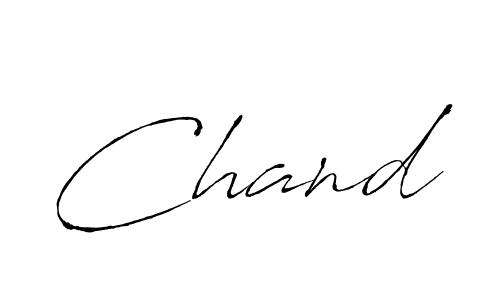 Use a signature maker to create a handwritten signature online. With this signature software, you can design (Antro_Vectra) your own signature for name Chand. Chand signature style 6 images and pictures png