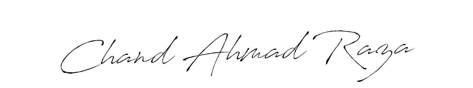 Design your own signature with our free online signature maker. With this signature software, you can create a handwritten (Antro_Vectra) signature for name Chand Ahmad Raza. Chand Ahmad Raza signature style 6 images and pictures png