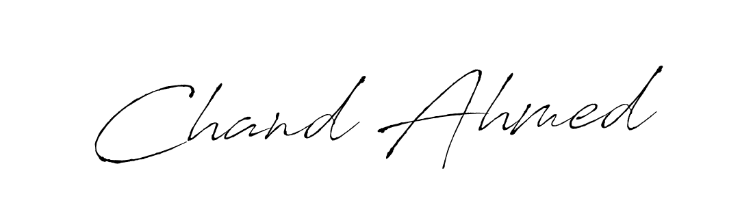 It looks lik you need a new signature style for name Chand Ahmed. Design unique handwritten (Antro_Vectra) signature with our free signature maker in just a few clicks. Chand Ahmed signature style 6 images and pictures png