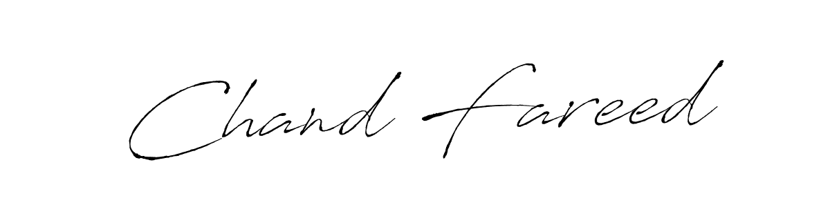 Create a beautiful signature design for name Chand Fareed. With this signature (Antro_Vectra) fonts, you can make a handwritten signature for free. Chand Fareed signature style 6 images and pictures png