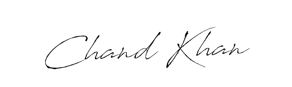 Use a signature maker to create a handwritten signature online. With this signature software, you can design (Antro_Vectra) your own signature for name Chand Khan. Chand Khan signature style 6 images and pictures png