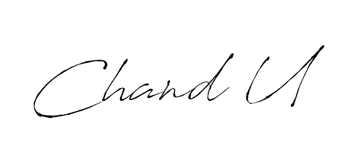 Use a signature maker to create a handwritten signature online. With this signature software, you can design (Antro_Vectra) your own signature for name Chand U. Chand U signature style 6 images and pictures png