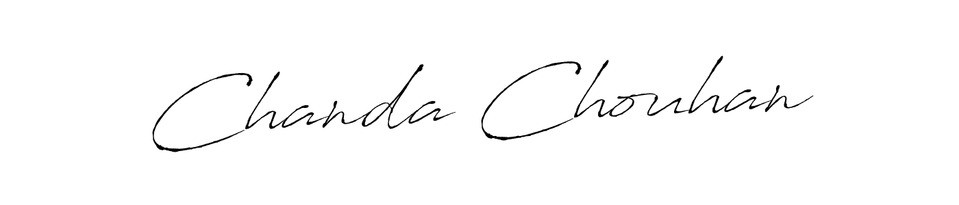 How to make Chanda Chouhan signature? Antro_Vectra is a professional autograph style. Create handwritten signature for Chanda Chouhan name. Chanda Chouhan signature style 6 images and pictures png