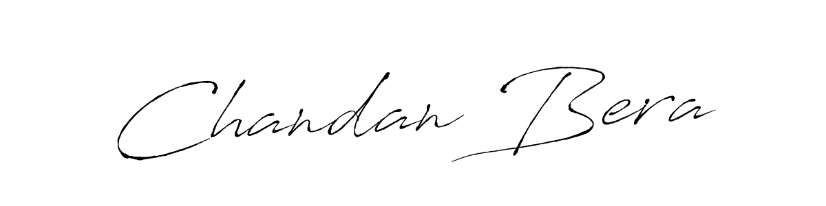 How to make Chandan Bera signature? Antro_Vectra is a professional autograph style. Create handwritten signature for Chandan Bera name. Chandan Bera signature style 6 images and pictures png