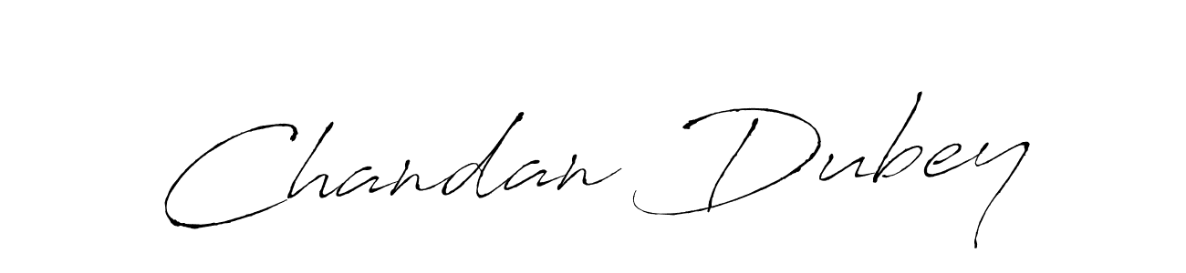 You should practise on your own different ways (Antro_Vectra) to write your name (Chandan Dubey) in signature. don't let someone else do it for you. Chandan Dubey signature style 6 images and pictures png
