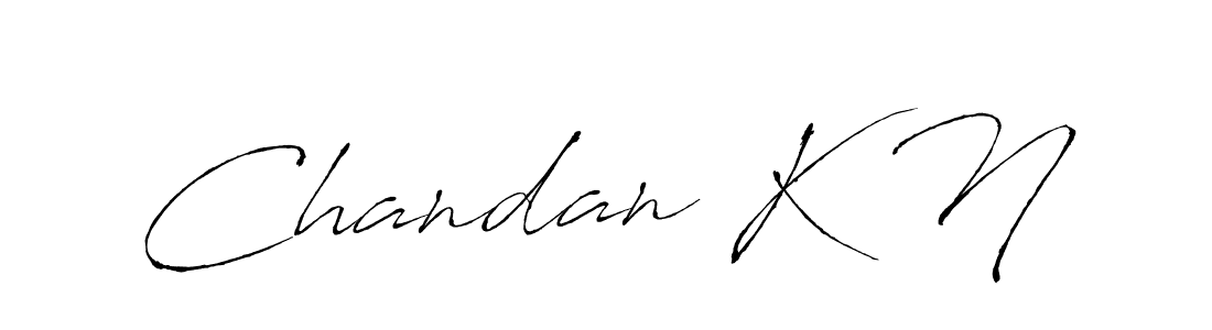 You should practise on your own different ways (Antro_Vectra) to write your name (Chandan K N) in signature. don't let someone else do it for you. Chandan K N signature style 6 images and pictures png