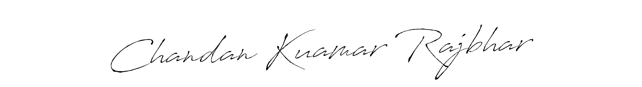 Chandan Kuamar Rajbhar stylish signature style. Best Handwritten Sign (Antro_Vectra) for my name. Handwritten Signature Collection Ideas for my name Chandan Kuamar Rajbhar. Chandan Kuamar Rajbhar signature style 6 images and pictures png