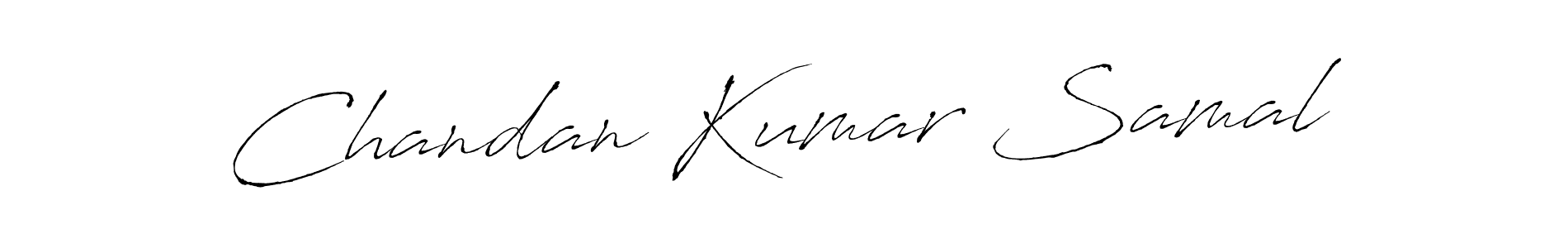 How to make Chandan Kumar Samal signature? Antro_Vectra is a professional autograph style. Create handwritten signature for Chandan Kumar Samal name. Chandan Kumar Samal signature style 6 images and pictures png
