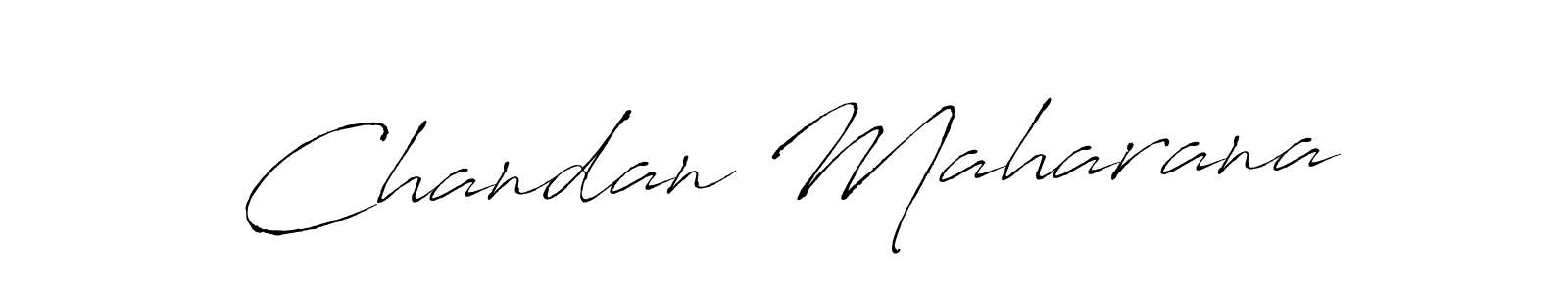 Chandan Maharana stylish signature style. Best Handwritten Sign (Antro_Vectra) for my name. Handwritten Signature Collection Ideas for my name Chandan Maharana. Chandan Maharana signature style 6 images and pictures png