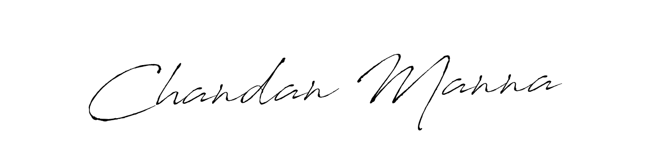 Chandan Manna stylish signature style. Best Handwritten Sign (Antro_Vectra) for my name. Handwritten Signature Collection Ideas for my name Chandan Manna. Chandan Manna signature style 6 images and pictures png