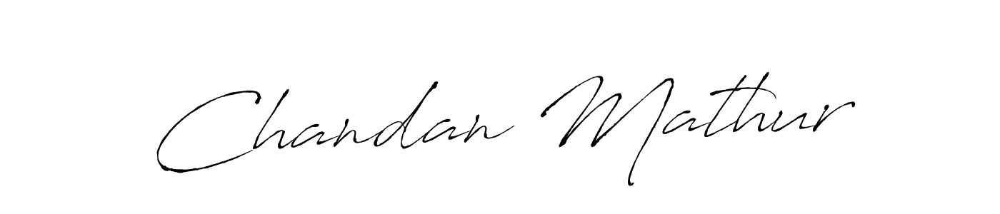 You should practise on your own different ways (Antro_Vectra) to write your name (Chandan Mathur) in signature. don't let someone else do it for you. Chandan Mathur signature style 6 images and pictures png