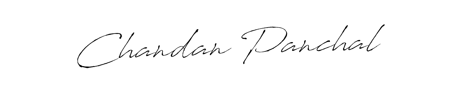 You should practise on your own different ways (Antro_Vectra) to write your name (Chandan Panchal) in signature. don't let someone else do it for you. Chandan Panchal signature style 6 images and pictures png