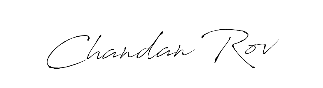 Chandan Rov stylish signature style. Best Handwritten Sign (Antro_Vectra) for my name. Handwritten Signature Collection Ideas for my name Chandan Rov. Chandan Rov signature style 6 images and pictures png