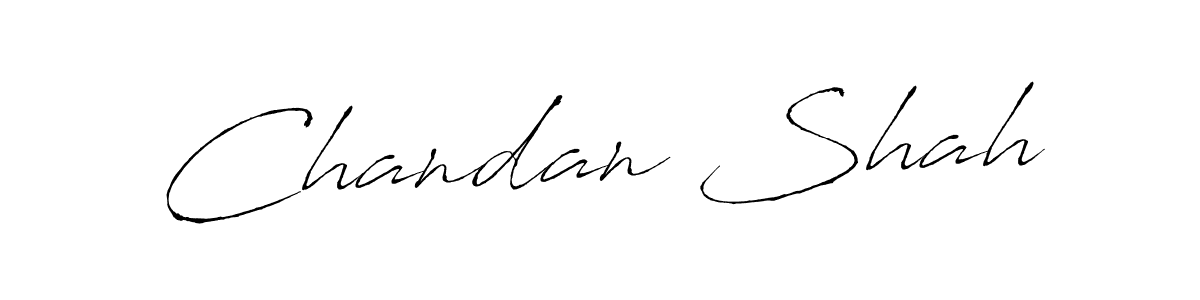 Use a signature maker to create a handwritten signature online. With this signature software, you can design (Antro_Vectra) your own signature for name Chandan Shah. Chandan Shah signature style 6 images and pictures png