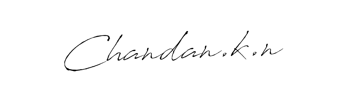 How to make Chandan.k.n signature? Antro_Vectra is a professional autograph style. Create handwritten signature for Chandan.k.n name. Chandan.k.n signature style 6 images and pictures png