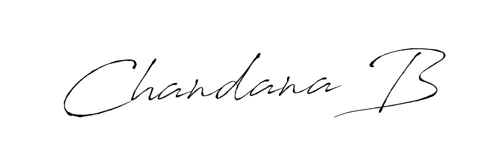 Best and Professional Signature Style for Chandana B. Antro_Vectra Best Signature Style Collection. Chandana B signature style 6 images and pictures png