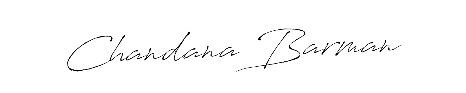 Chandana Barman stylish signature style. Best Handwritten Sign (Antro_Vectra) for my name. Handwritten Signature Collection Ideas for my name Chandana Barman. Chandana Barman signature style 6 images and pictures png