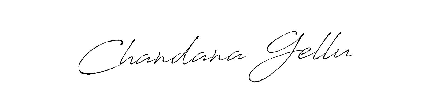 Use a signature maker to create a handwritten signature online. With this signature software, you can design (Antro_Vectra) your own signature for name Chandana Gellu. Chandana Gellu signature style 6 images and pictures png
