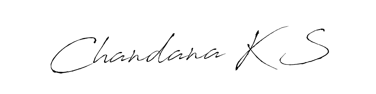 Similarly Antro_Vectra is the best handwritten signature design. Signature creator online .You can use it as an online autograph creator for name Chandana K S. Chandana K S signature style 6 images and pictures png