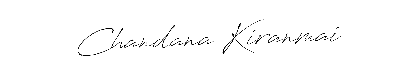 Design your own signature with our free online signature maker. With this signature software, you can create a handwritten (Antro_Vectra) signature for name Chandana Kiranmai. Chandana Kiranmai signature style 6 images and pictures png