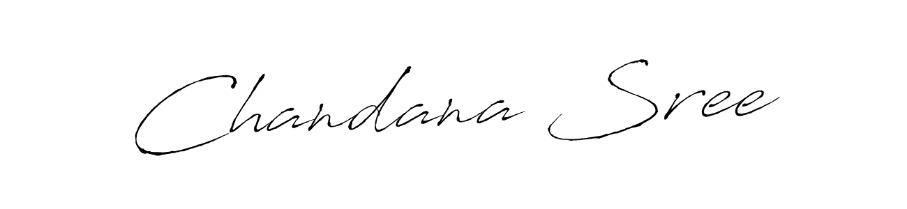 Make a beautiful signature design for name Chandana Sree. Use this online signature maker to create a handwritten signature for free. Chandana Sree signature style 6 images and pictures png