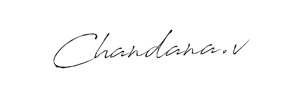 Antro_Vectra is a professional signature style that is perfect for those who want to add a touch of class to their signature. It is also a great choice for those who want to make their signature more unique. Get Chandana.v name to fancy signature for free. Chandana.v signature style 6 images and pictures png