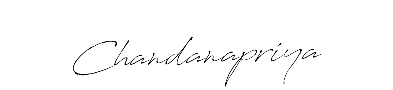 Also we have Chandanapriya name is the best signature style. Create professional handwritten signature collection using Antro_Vectra autograph style. Chandanapriya signature style 6 images and pictures png