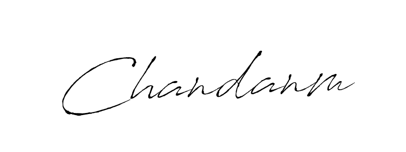 You should practise on your own different ways (Antro_Vectra) to write your name (Chandanm) in signature. don't let someone else do it for you. Chandanm signature style 6 images and pictures png